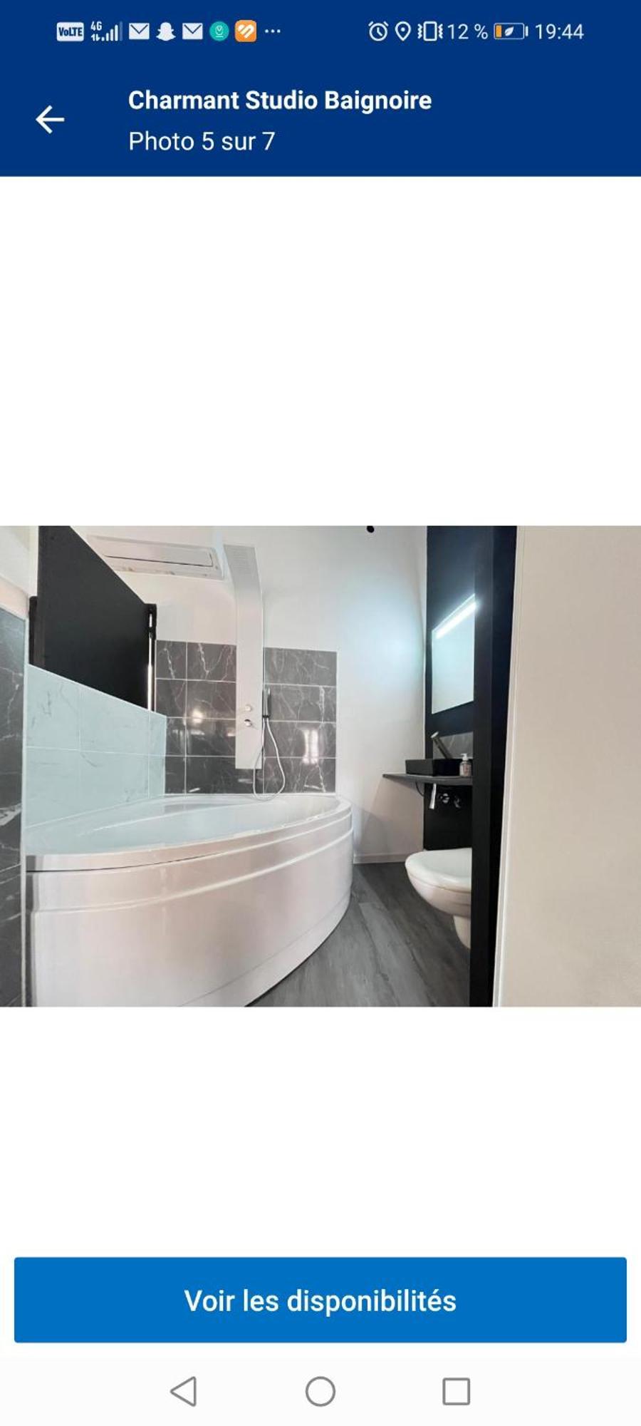 Charmant Studio Baignoire Narbonne Ngoại thất bức ảnh